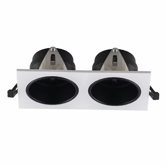 الترا لايت إطار مزدوج إنارة سقف GU10 تصميم عصري ضد التوهج (FPC303S-2-AD)