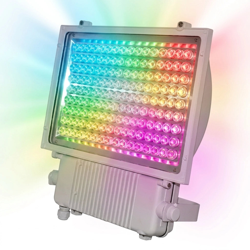 الترالايت كشاف ليد خارجي RGB ملون IP65 ليد امريكي (ZY-2004)