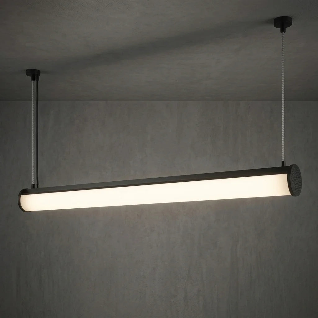 Ultralight Outdoor Linear Pendant Light 80W - IP65 Weather Resistance (BR6737)