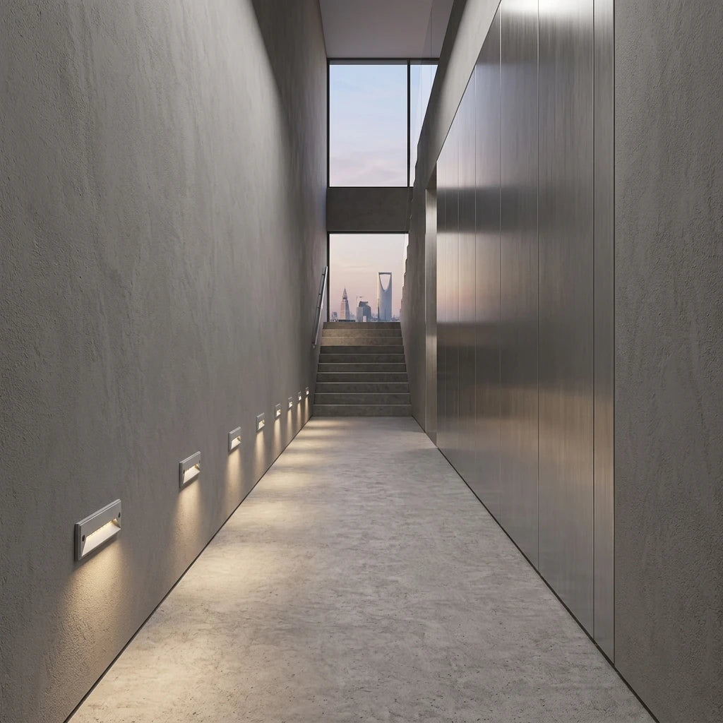 LED Wall Light 1W – Step & Pathway Lighting (HLG-04201)