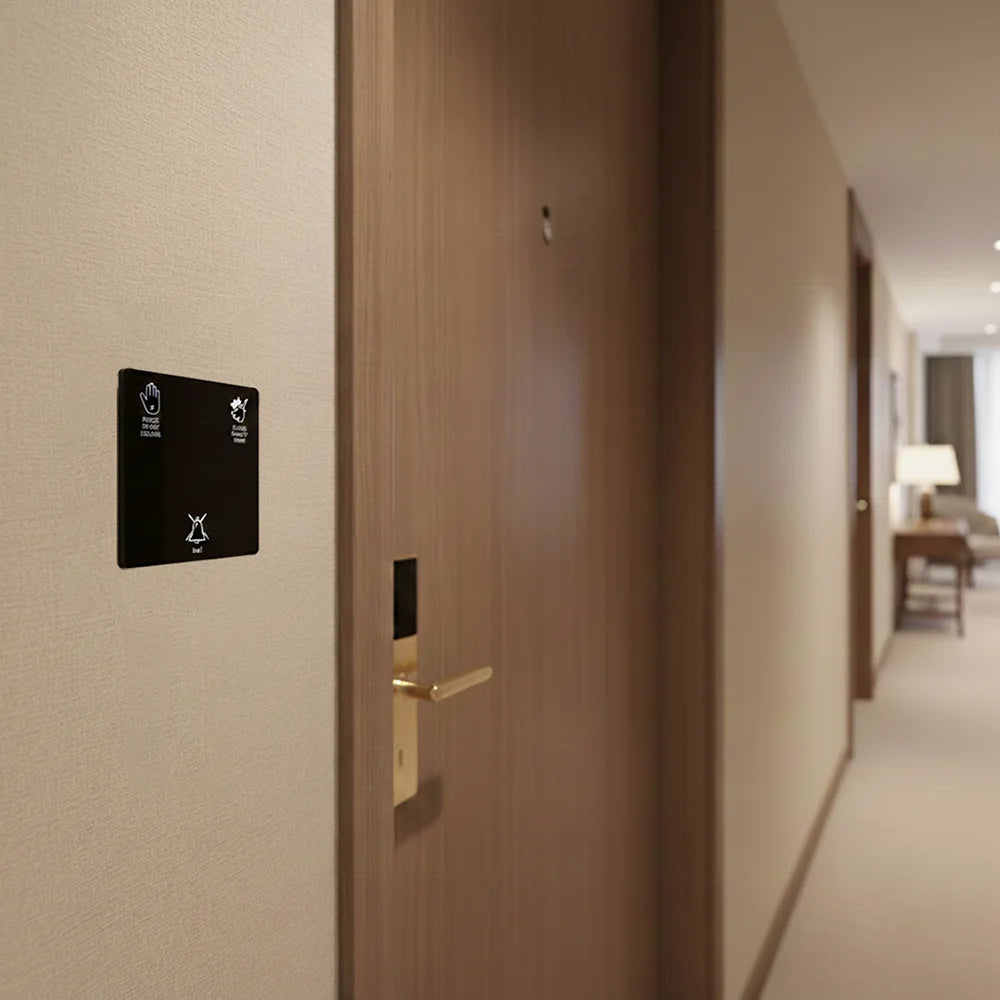 الترا لايت مفتاح ديون عدم الازعاج للفنادق (B12-068)