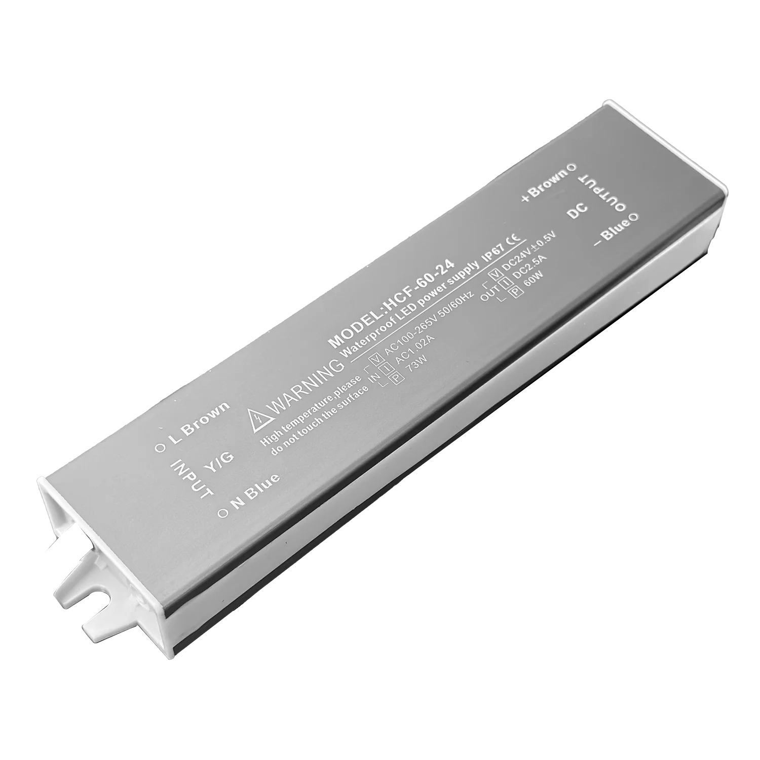 مزود طاقة ضد الماء الترالايت 60 واط 24V (HCF-60-24)