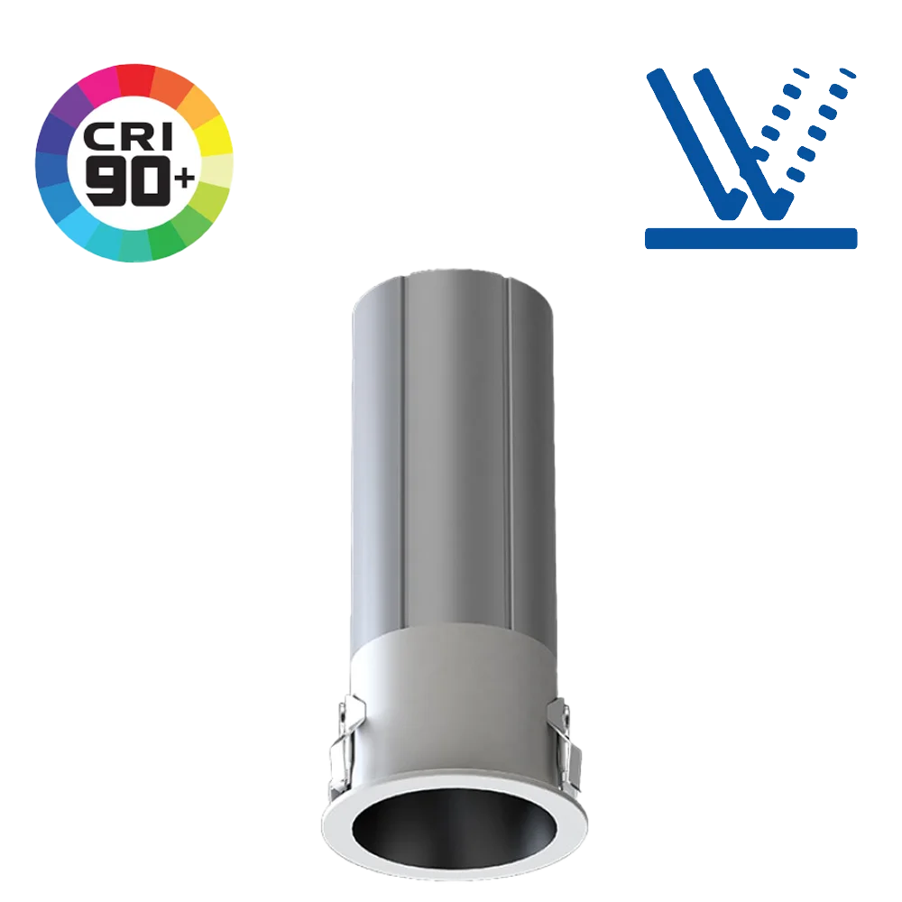 سبوت ليد غاطس صغير 2 سم مضاد للوهج 2.4 واط CRI>90 (HTSD3-F-R20)