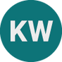 KW logo in teal circle
