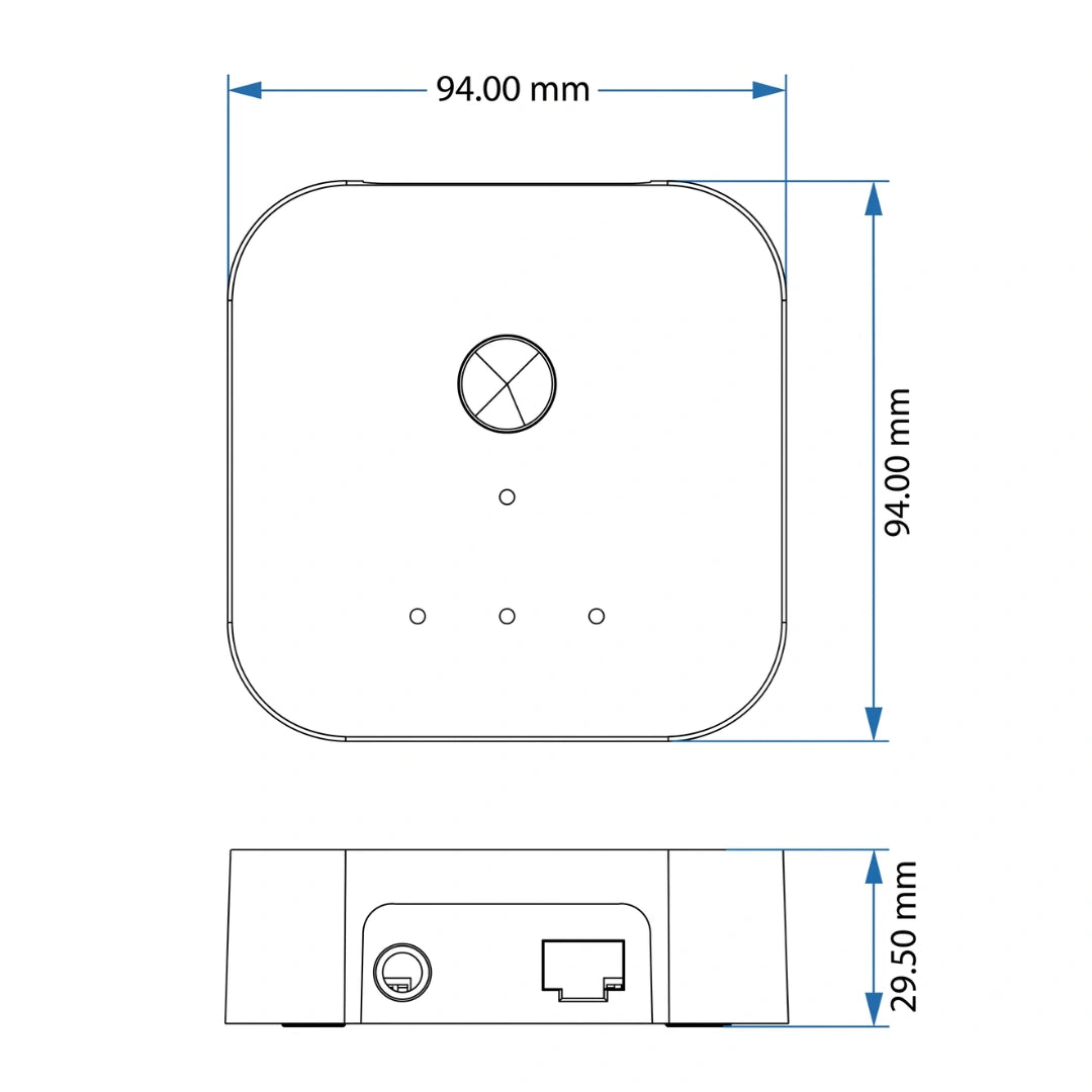 جهاز موزع ذكي بلوتوث 2.4G Mesh للتحكم بالأجهزة وربطها عبر تطبيق Homeelife