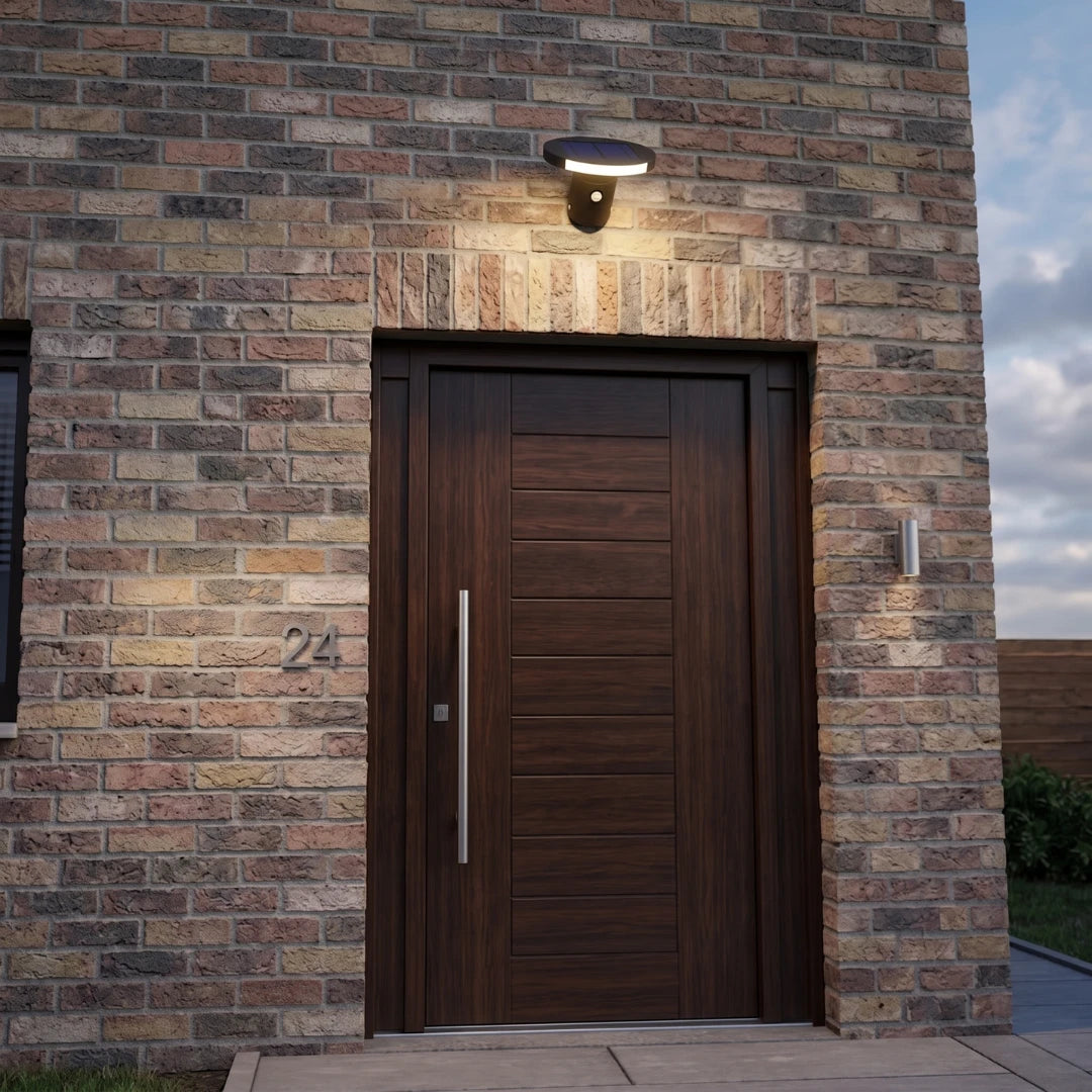 Outdoor Solar LED Wall Light with Dusk Sensor 3W (OLT-003-01)