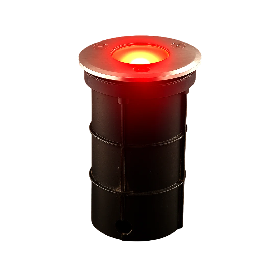 مصباح إنارة أرضي (JI001A) – بقدرة 1 واط، مقاوم للماء IP67 مع هيكل ستانلس ستيل لإضاءة الحدائق والممرات