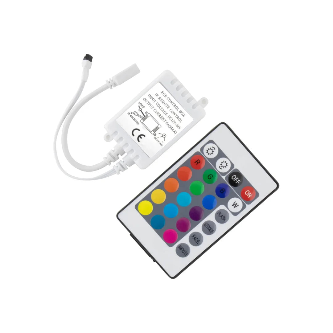 مجموعة مستلزمات تشغيل كونترولر و جهاز تحكم لستريب لايت (SN–FX-SL–2835–RGB)