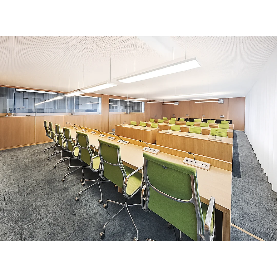 إضاءة بانل معلقة ليد قابلة للتعتيم 40 واط (SL-PAN) – 30x120 سم - تصميم أبيض أنيق للمنازل و المكاتب