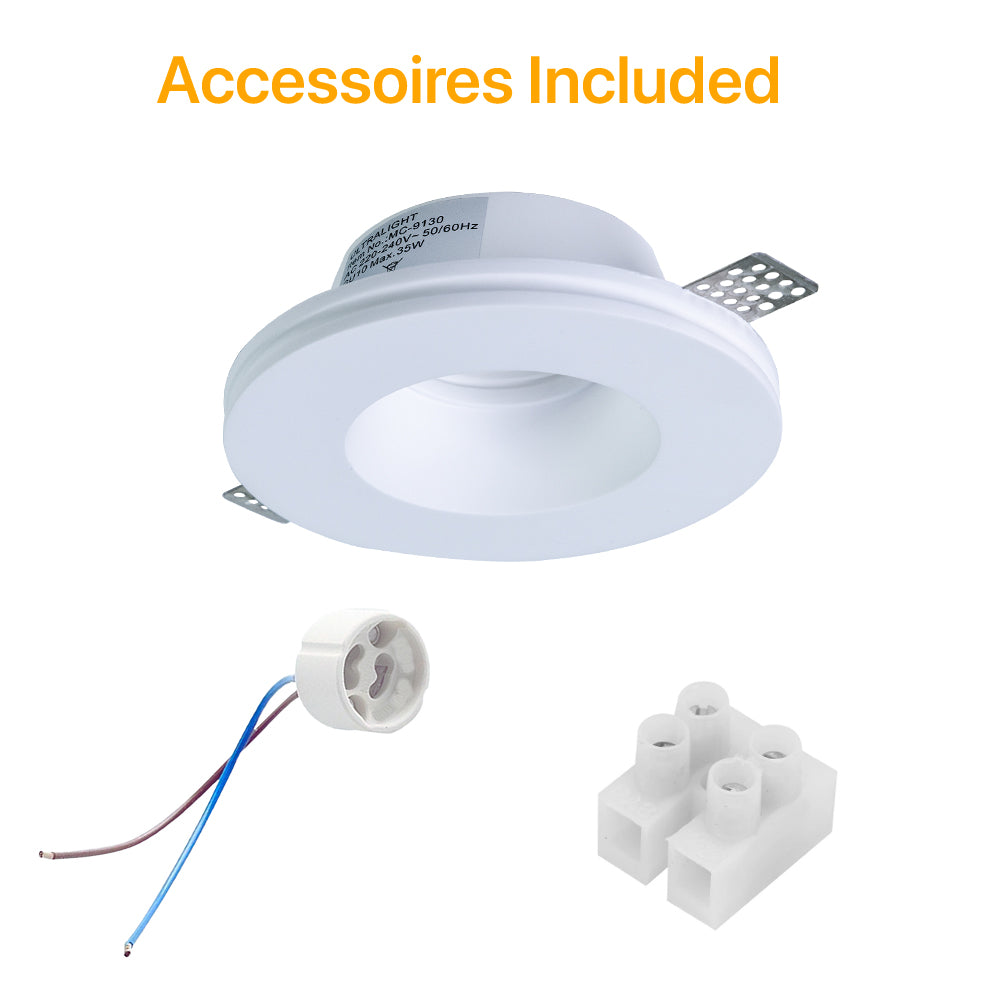 إطار إنارة سقف الترالايت من الجيبسن GU10 - تصميم أنيق وجودة إضاءة مثالية (MC-9130)