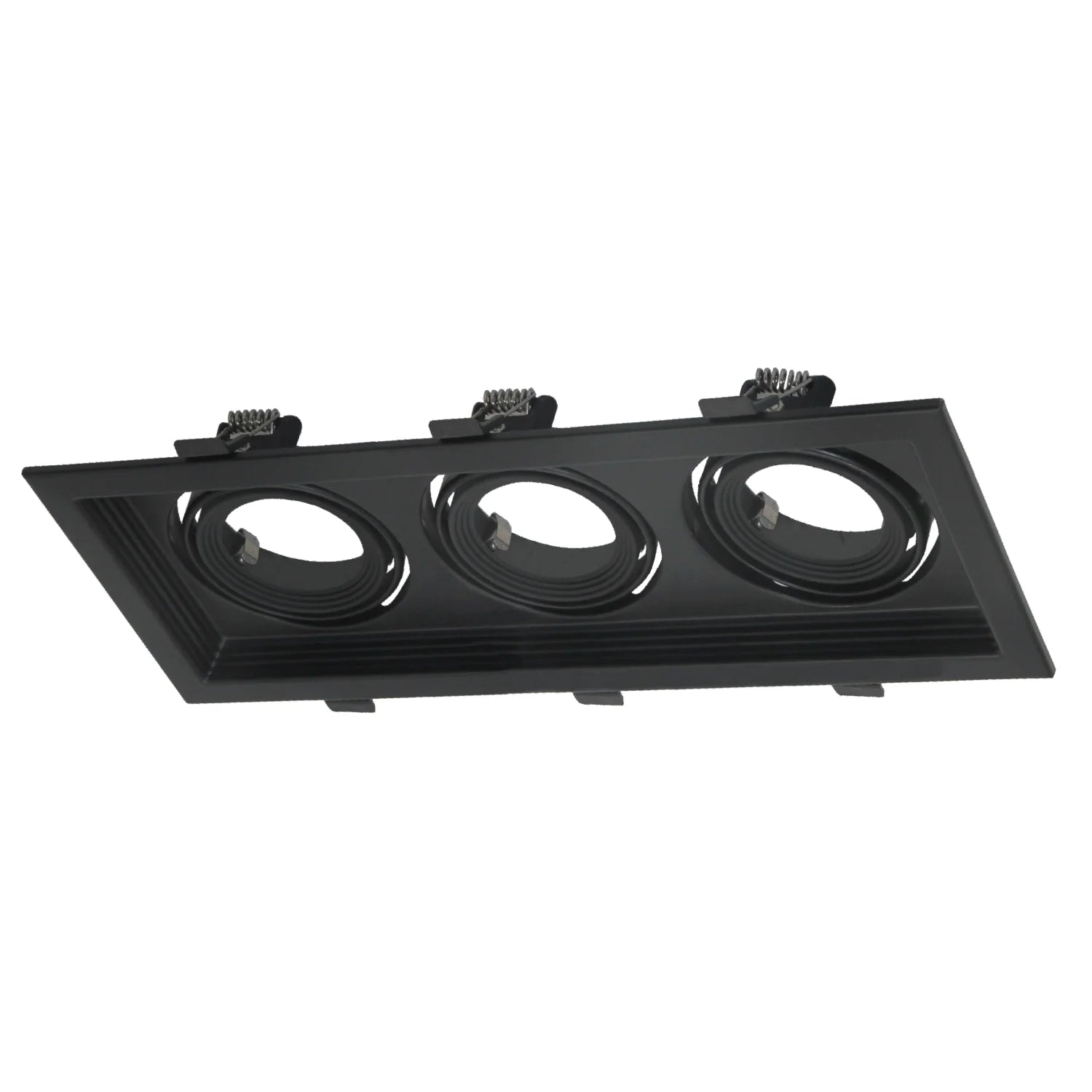 سبوت لايت ثلاثي بدون لمبة GU10 قابل للتوجيه (BR819-3)
