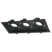 سبوت لايت ثلاثي بدون لمبة GU10 قابل للتوجيه (BR819-3)