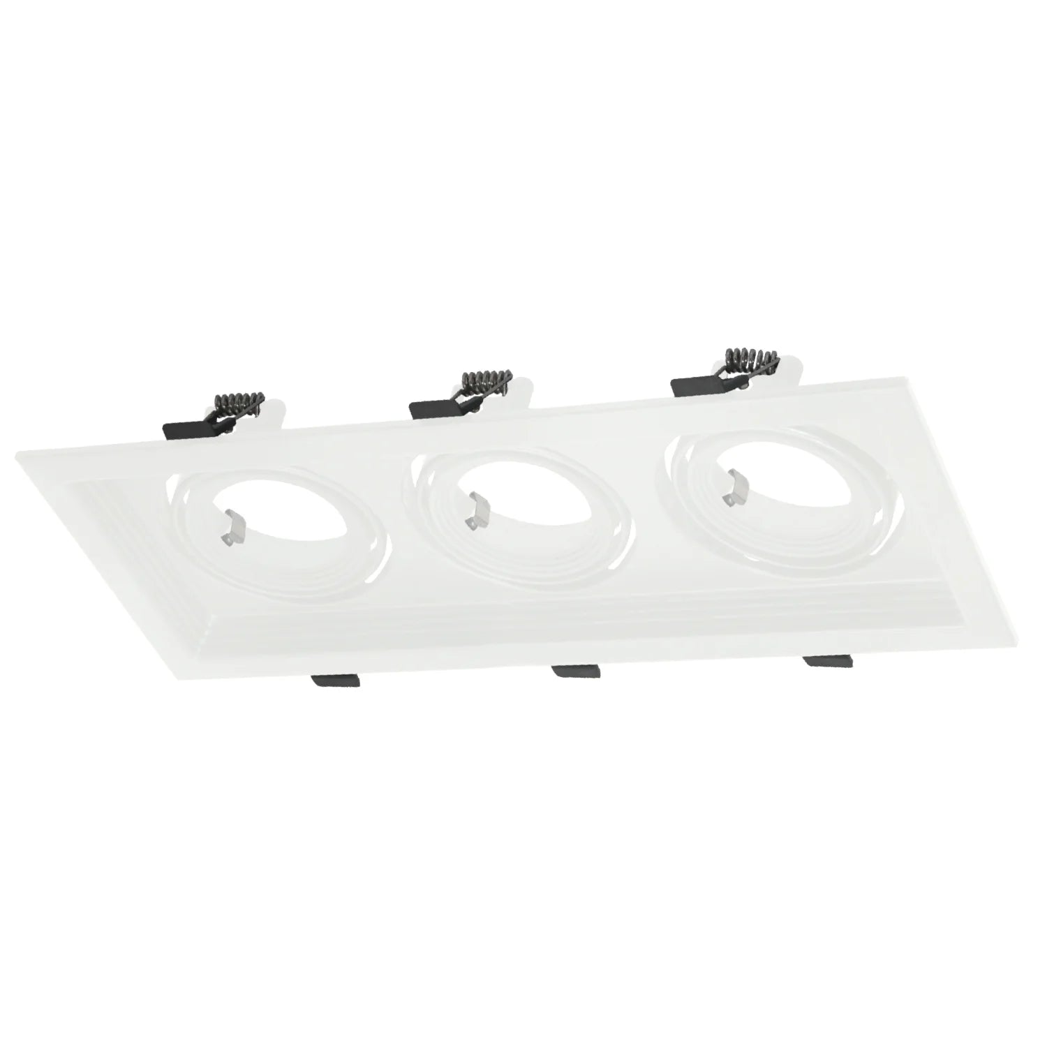 سبوت لايت ثلاثي بدون لمبة GU10 قابل للتوجيه (BR819-3)