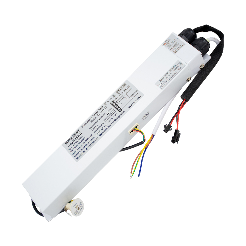الترا لايت بطارية طوارئ 30 واط مع تشغيل 90 دقيقة IP30 (SL-3954-30)