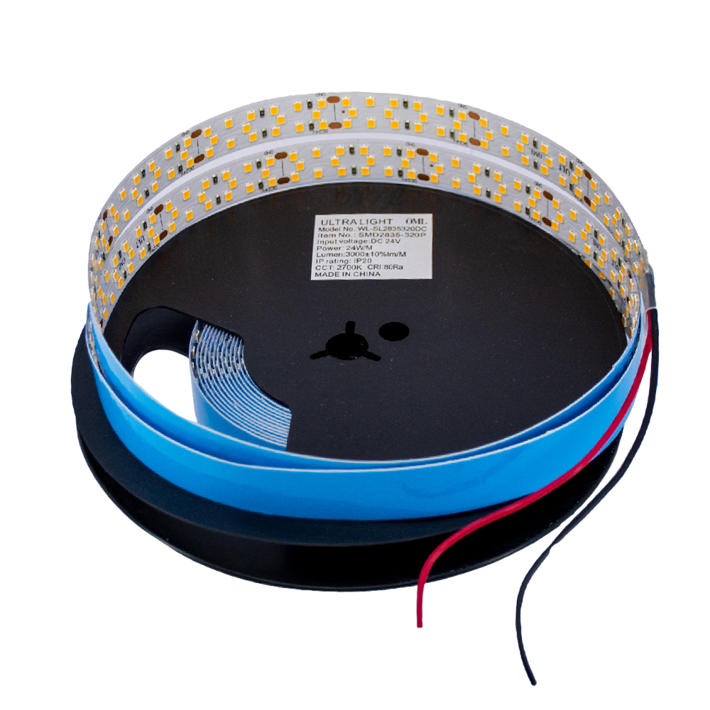  الترا لايت شريط إنارة  24Vdc داخلي 5 أمتار (SMD2835-320P)