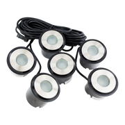 انارة مسابح ضد الماء ملونة مع جهاز تحكم (6x3W-ST4201A)