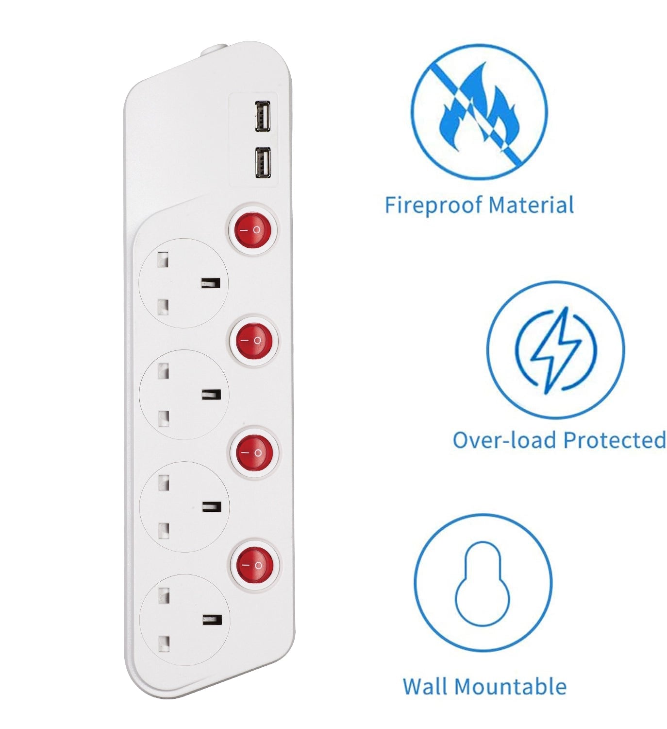 توصيلة كهربائية ٥ متر من الترا لايت (SU154-USB)