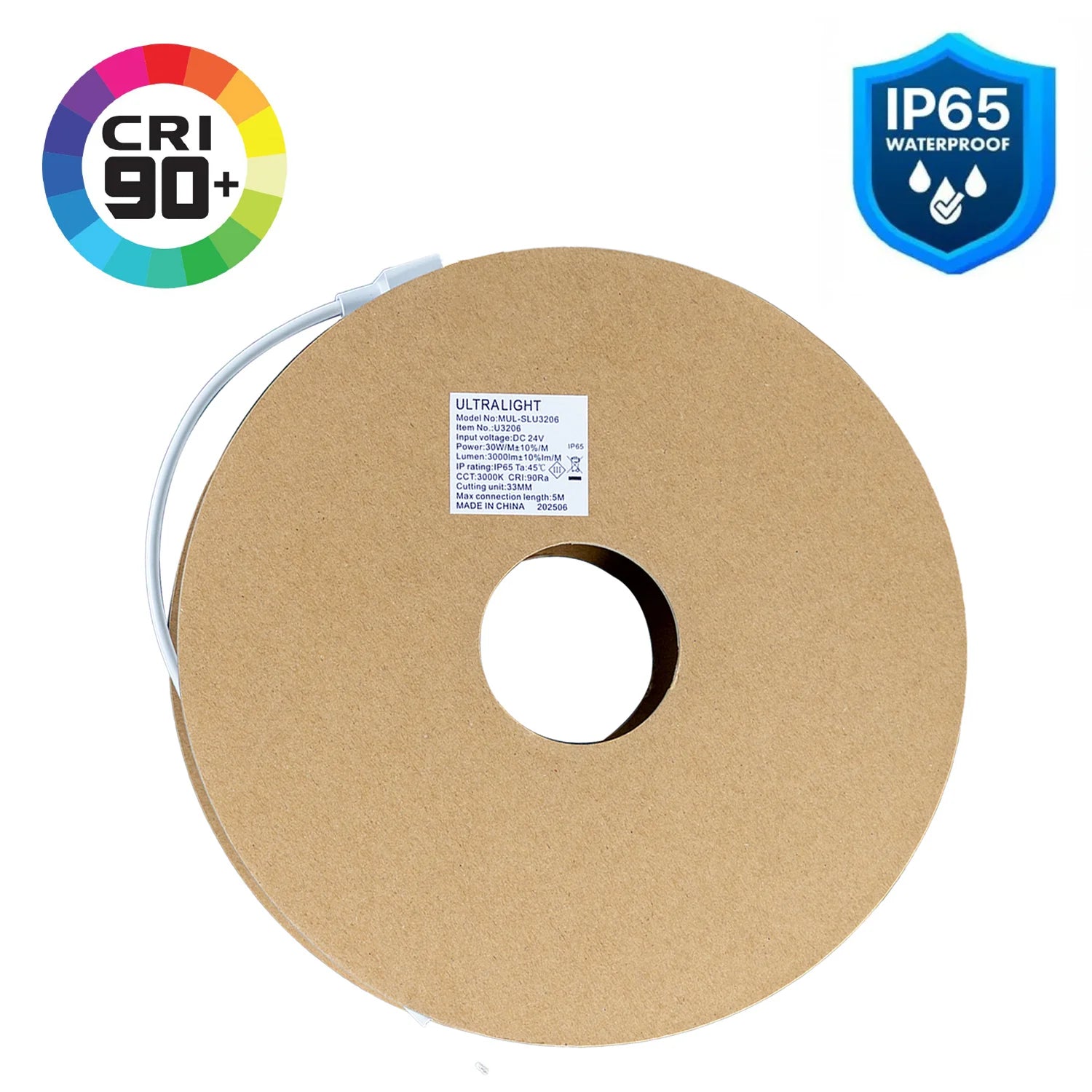 Ultralight Highest Wattage/Meter In Market 30W/M - IP65 (U3206)
