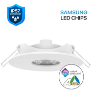 الترا لايت إنارة ليد سقفية غاطسة - إضاءة مقاومة للعوامل الجوية بتقنية Samsung (UTL-KD-RD)