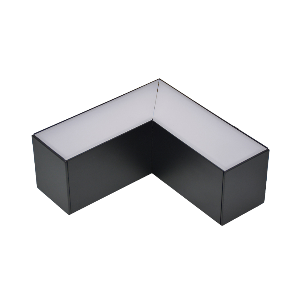 الترا لايت إنارة خطية داخل الجدار لون اسود قابلة للتوصيل (UTL-LP2)