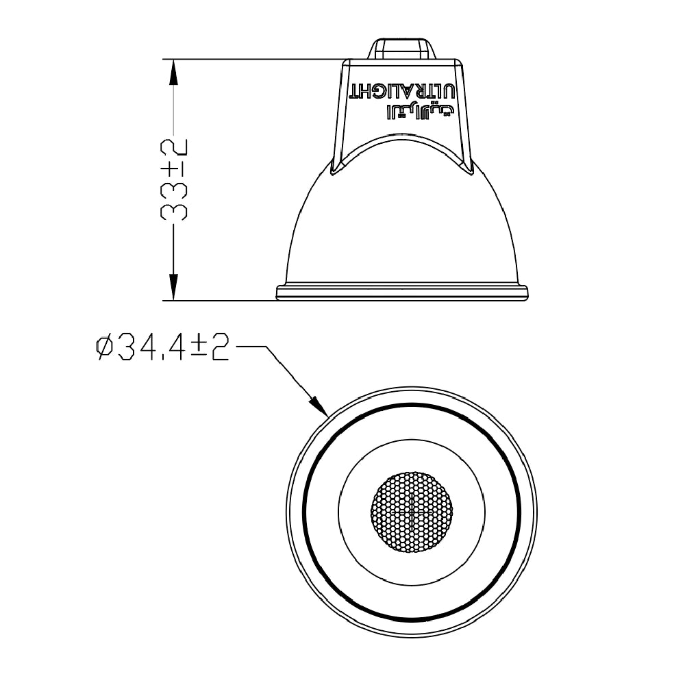 The UTL-MR11M smart LED light offers full control via mobile app with dimming and 3CCT color adjustment (2700K–6500K).