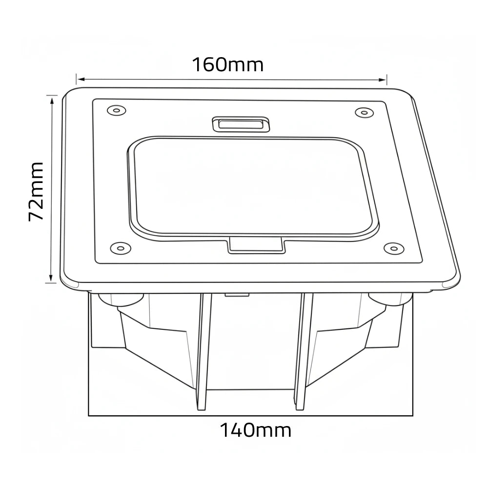 maximum protection. With IP66 ,It includes a 13A power socket and CAT6A data port