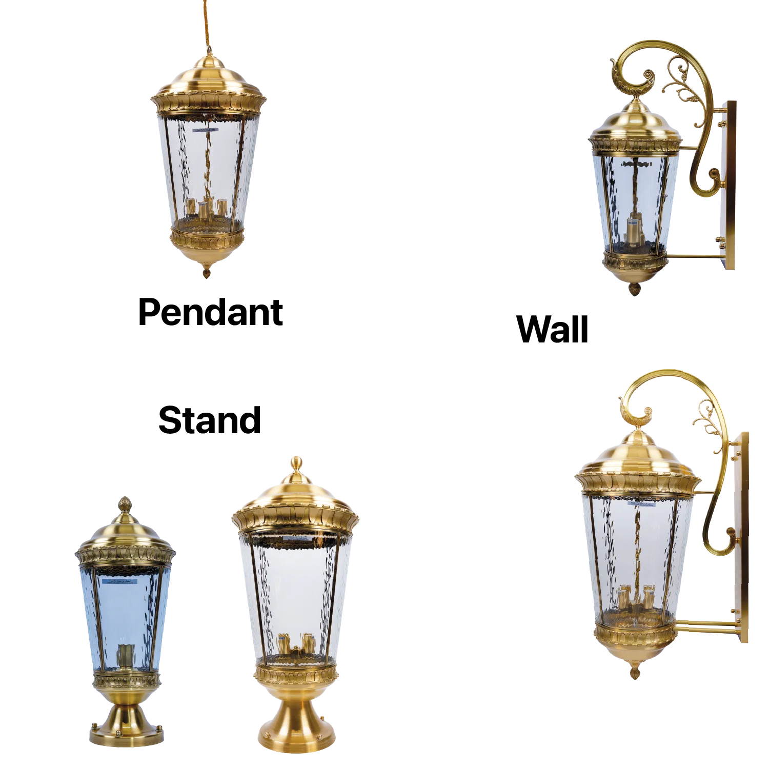 إنارة خارجية نحاسية من الترا لايت | إضاءة نحاسية خارجية IP44 فاخرة (3211 Family)