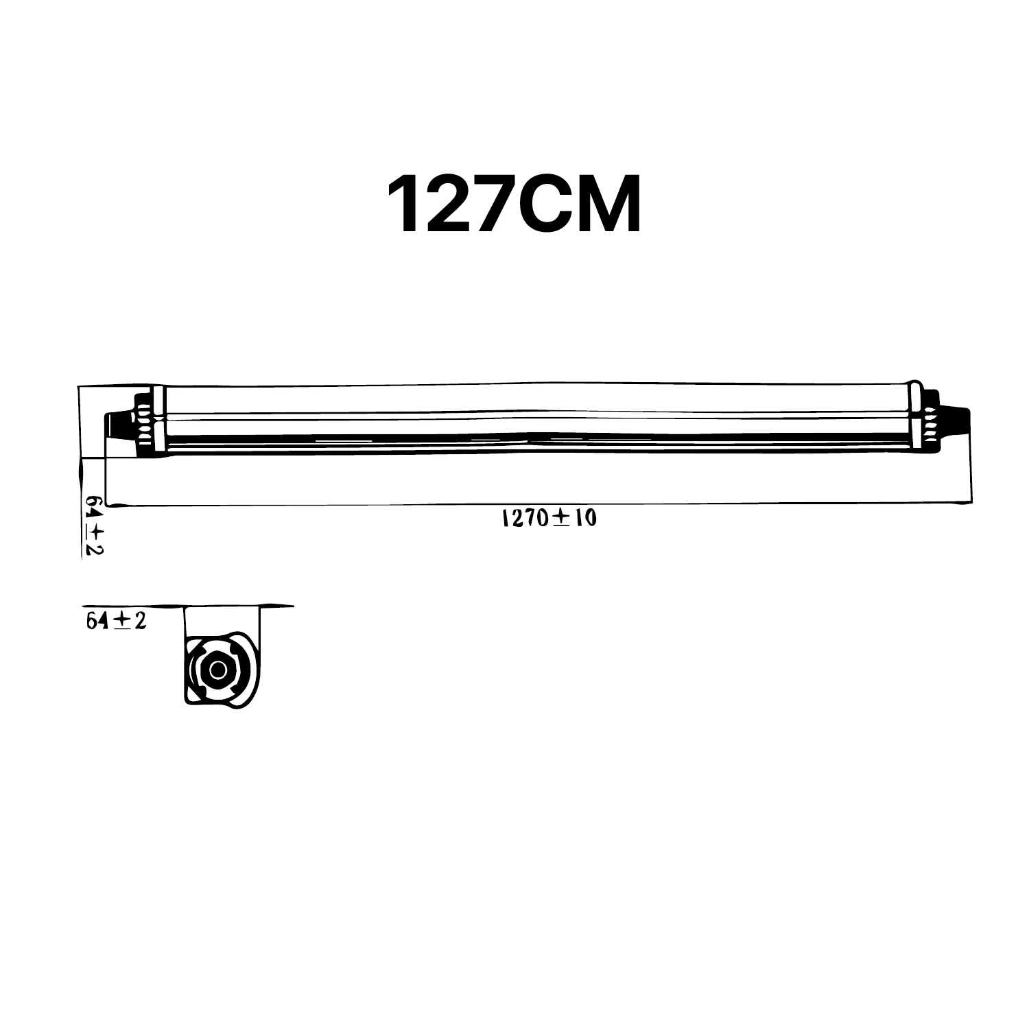 لمبات ليد نجف - قابل للتوصيل وضمان 5 سنوات 34W IP65 (UTL-WP01)