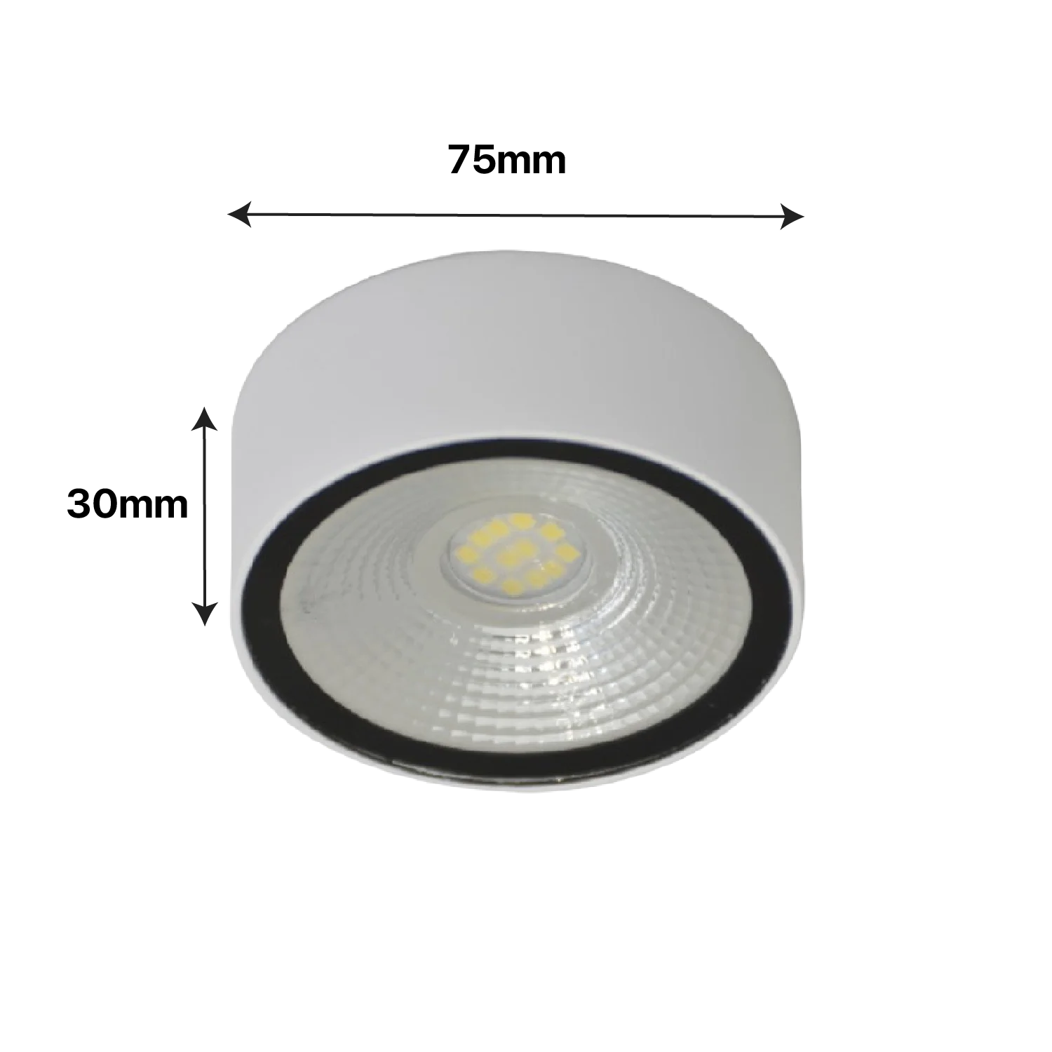 إنارة غاطسة خارجية دائرية الترالايت 8 واط IP54 (BR2274-RD)