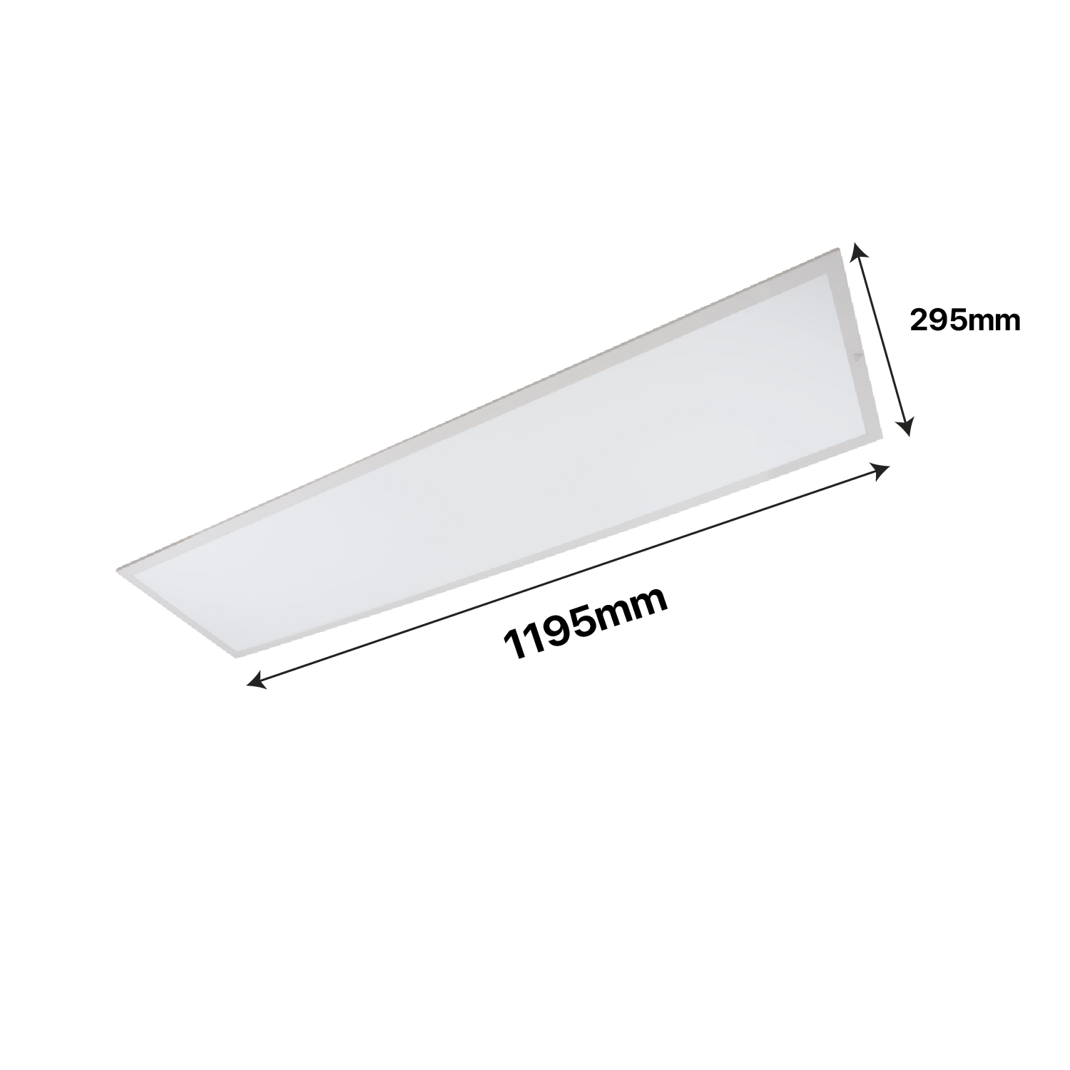 لوحة إضاءة بانل ليد 120*30 سم (WL-PLB120) – بقدرة 48 واط - تصميم نحيف 