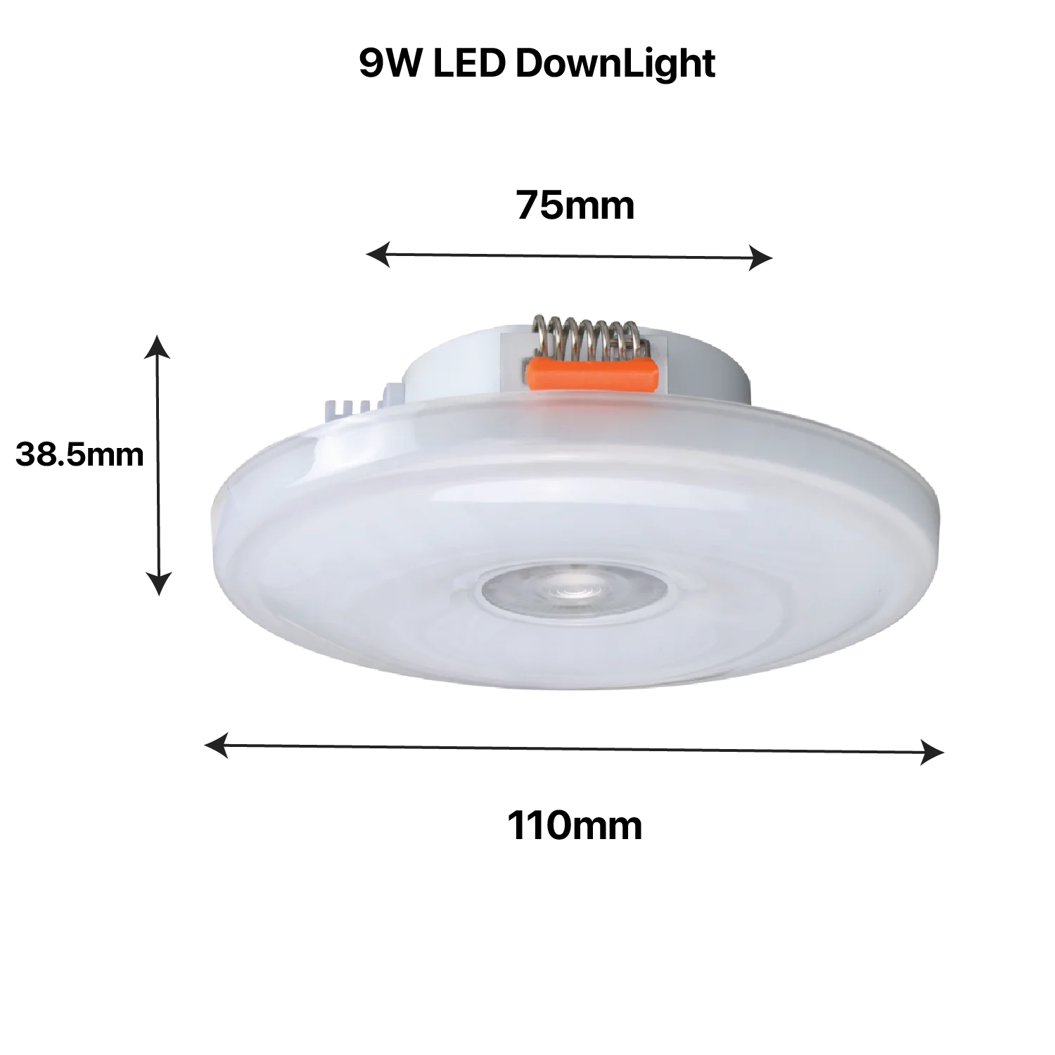 سبوت لايت ليد (RML-62G) – بقدرات 9/15/24 واط، إضاءة SMD + COB متعددة الأنماط