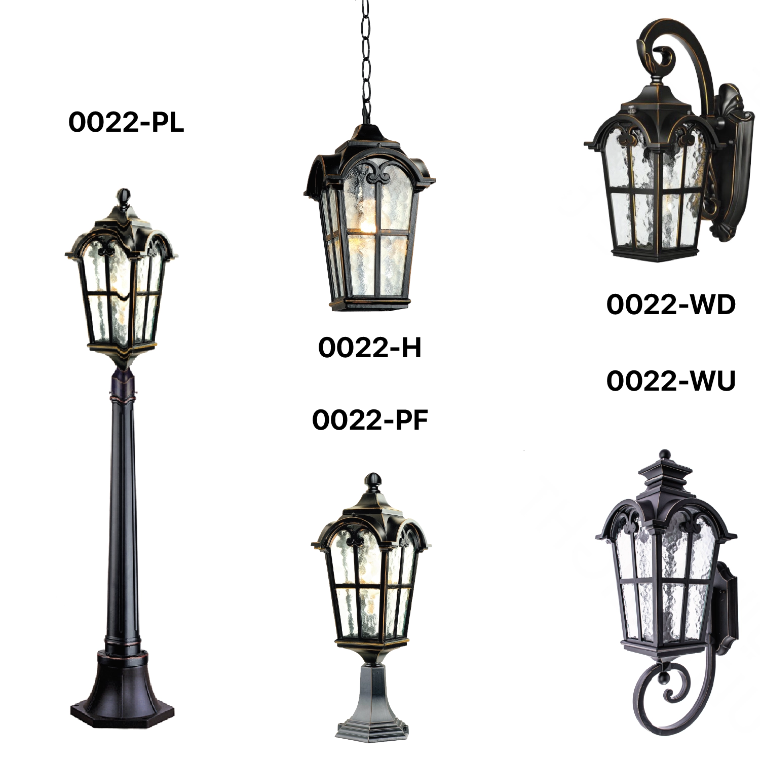 كشاف الإضاءة الخارجية الكلاسيكي E27 – أناقة خارجية وتصميم عملي (0022-FAMILY)