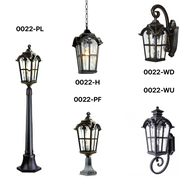 كشاف الإضاءة الخارجية الكلاسيكي E27 – أناقة خارجية وتصميم عملي (0022-FAMILY)