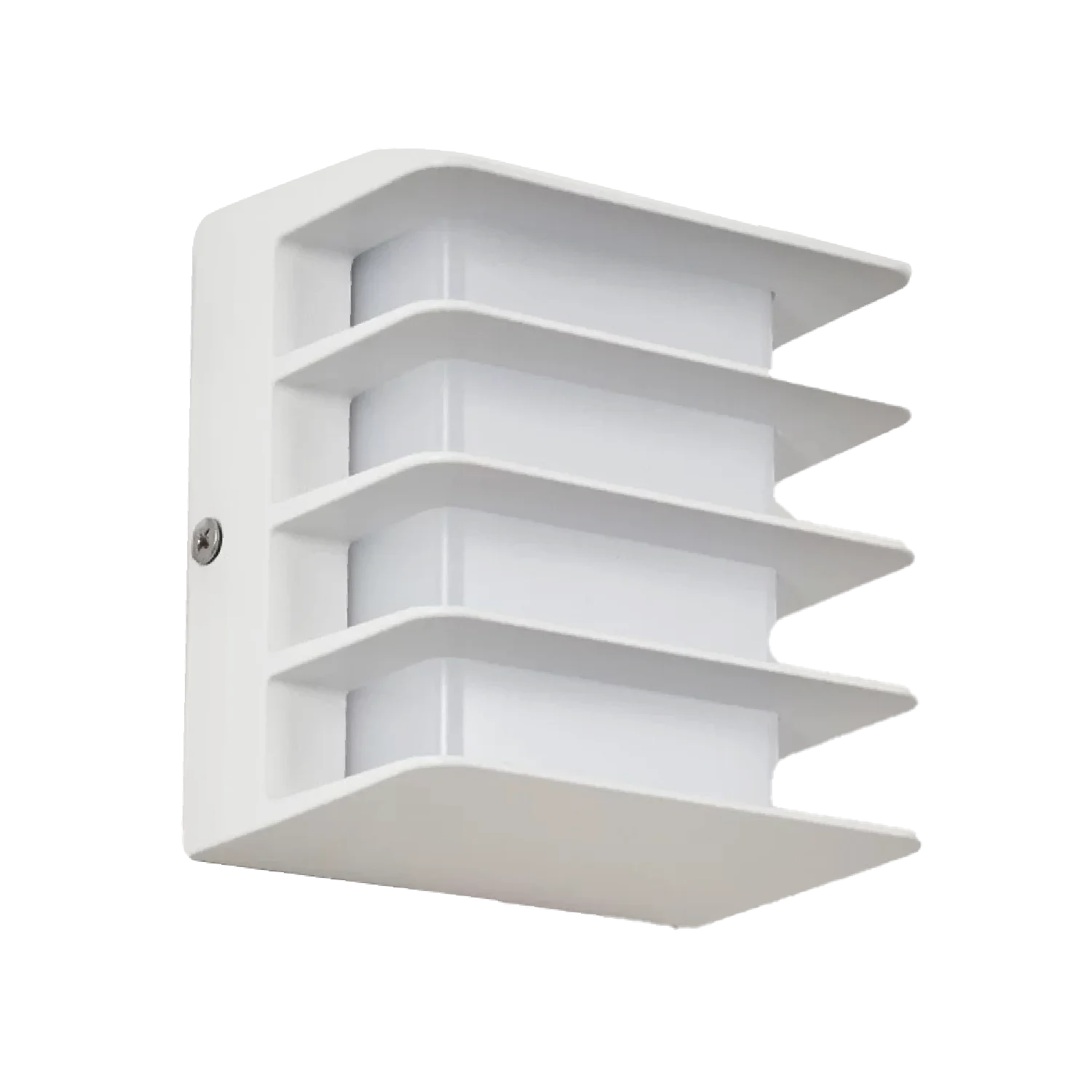 انارة جدارية خارجية ليد (UTL-OT-1469) – تصميم أنيق من الألمنيوم القوي وحماية IP54 مع ناشر أوبال