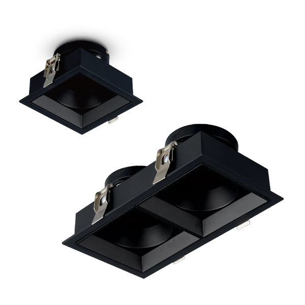 black Spot Light Frame 