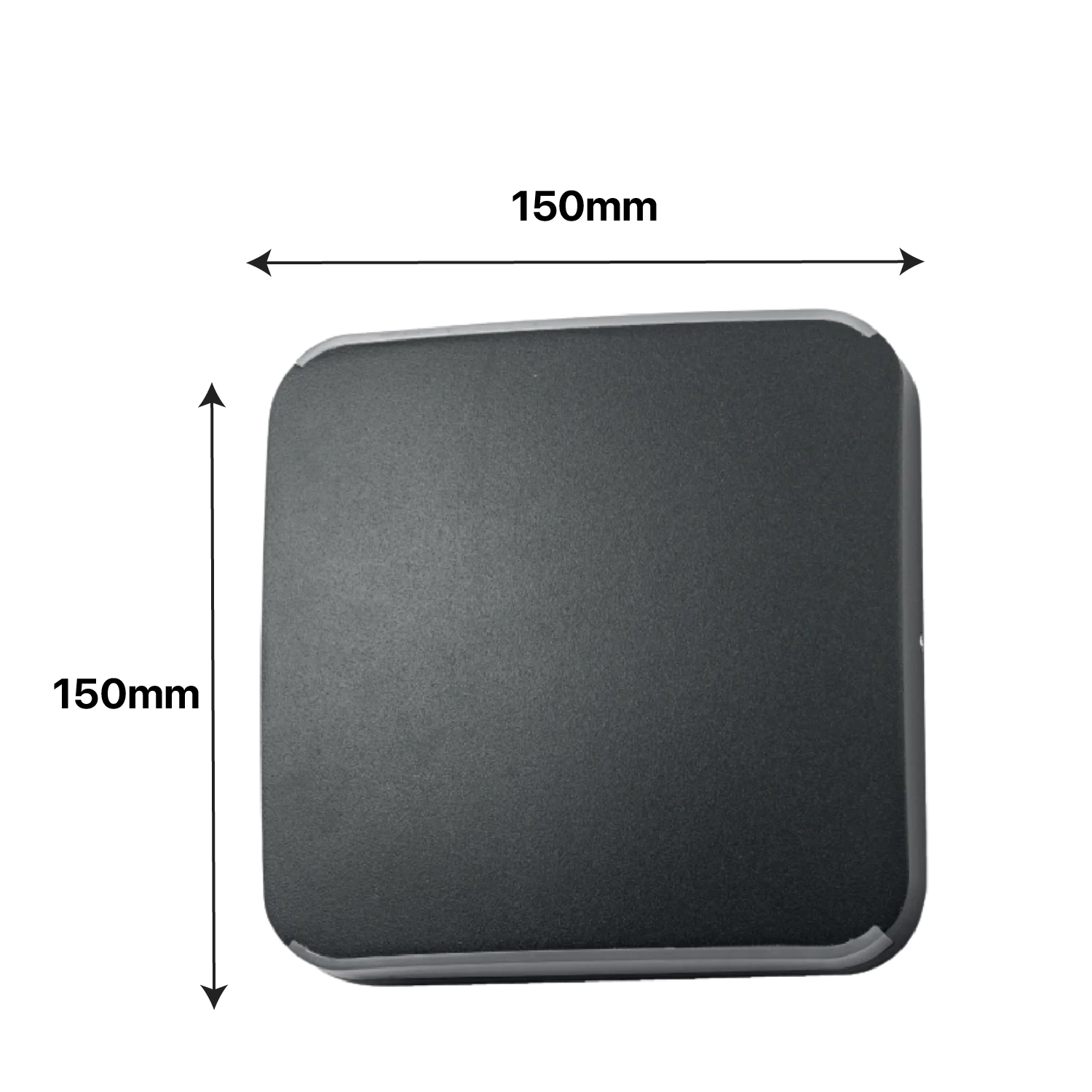 مصباح حائط عصري ليد خارجي 8 واط  (JW771A) – مقاوم للماء IP65 مع إضاءة دافئة و يتوفر بالأسود و الرمادي