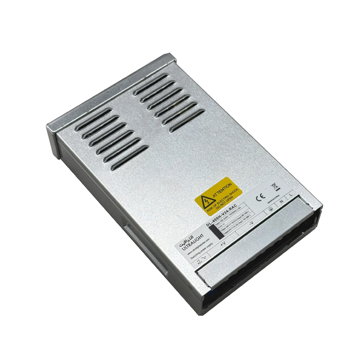 مزود طاقة 24V لتغذية أنظمة الإضاءة بقوة 400 واط (ADBN400163CA)