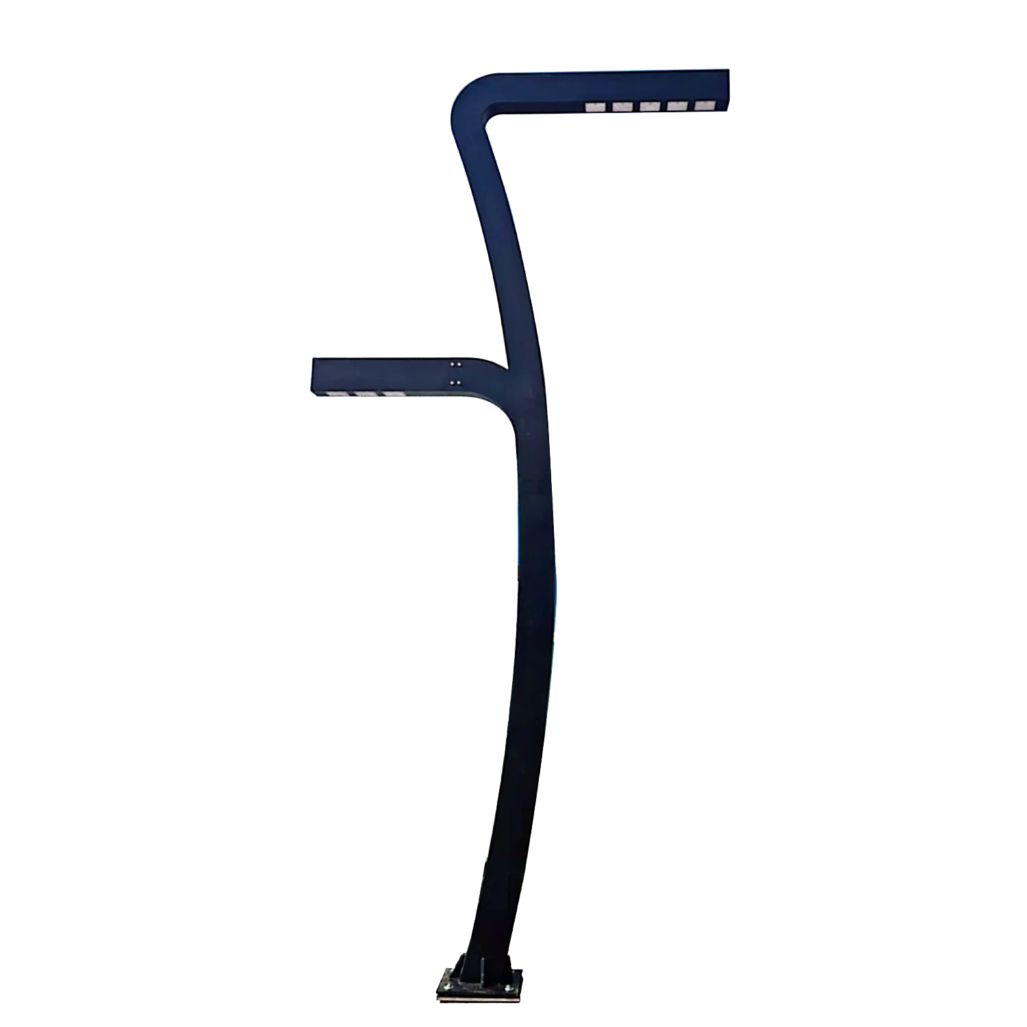 انارة عمود ليد 5 متر مقاوم للماء IP54 مثالية للشوارع والحدائق (QT1850‑2)