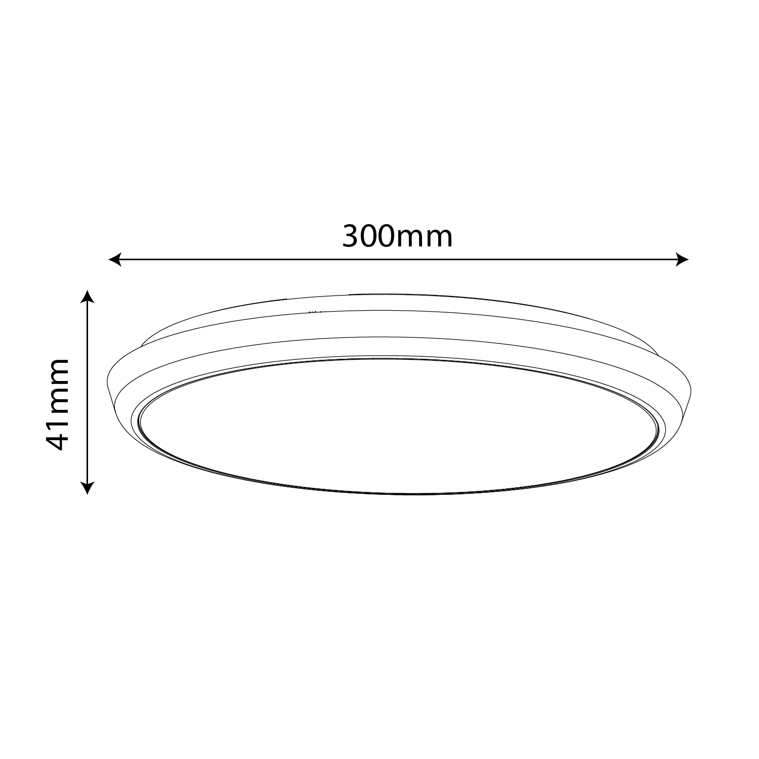 كشاف سقفي بمستشعر رادار حساس حركة 18W للداخل والخارج – مقاوم للعوامل الجوية (GD-BL6)