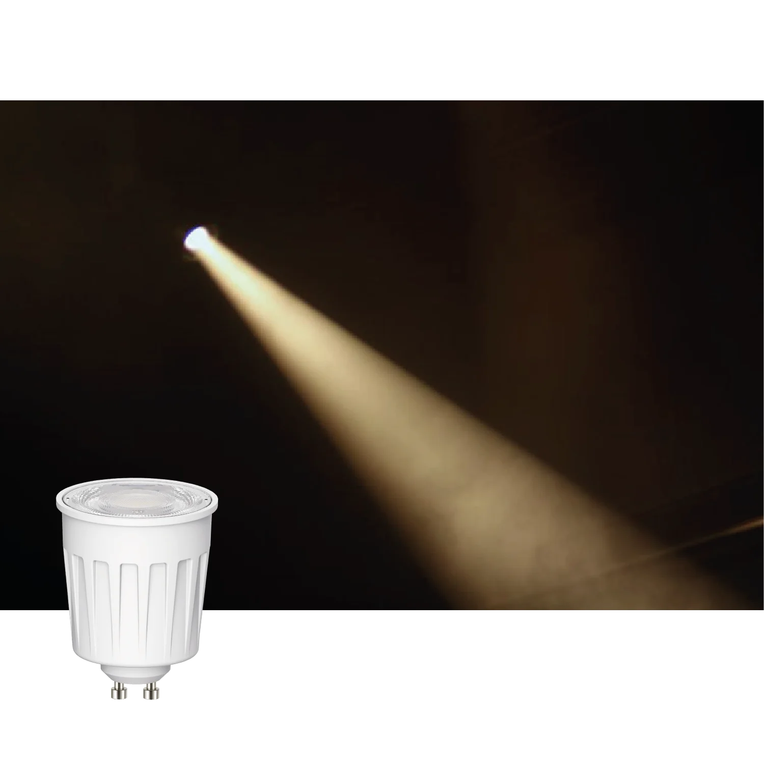 Ultralight LED Bulb Light 7.5W - Narrow Beam (UTL-CF-12aM650ST)