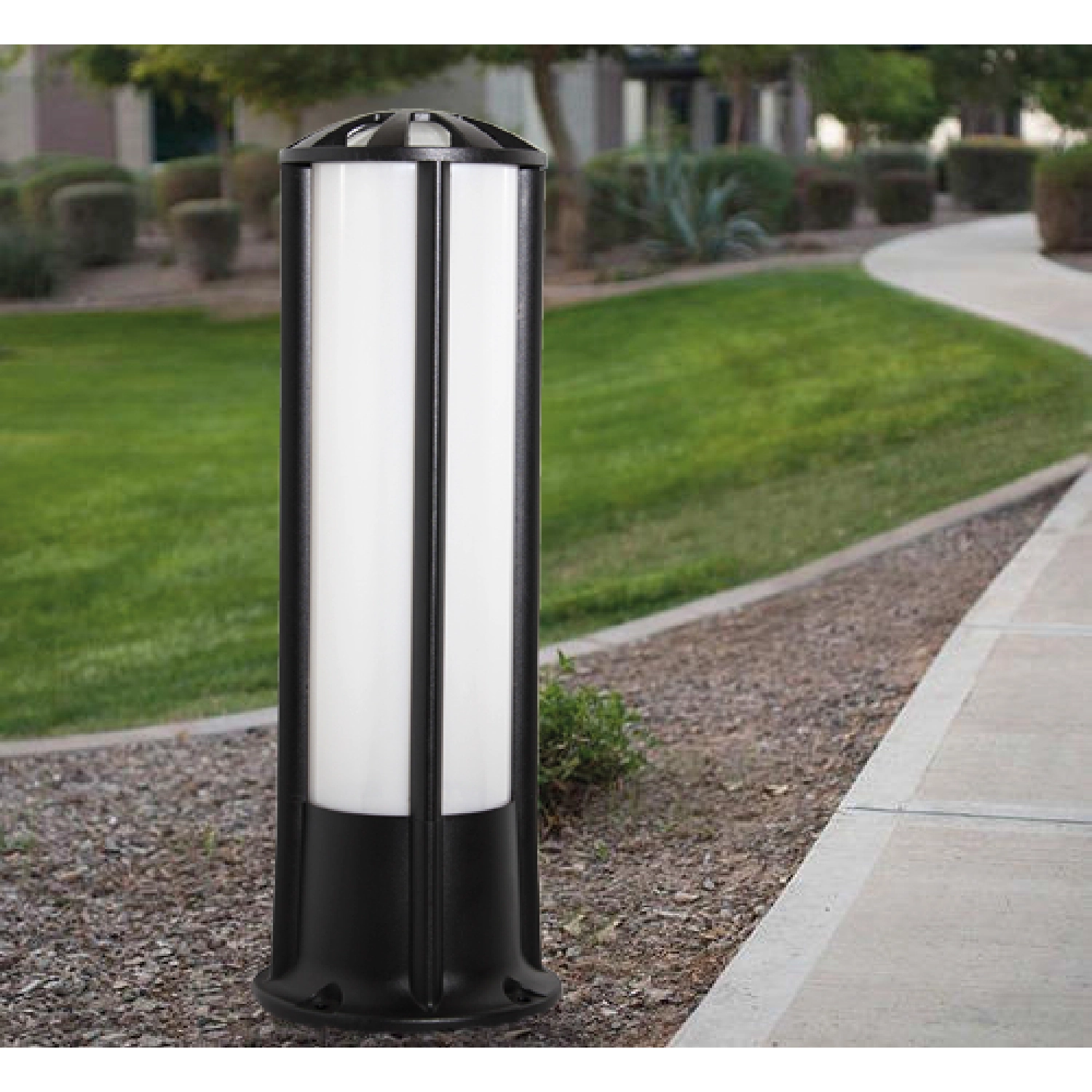 انارة ممشى عمودي خارجي بإضاءة ليد 30 واط بزاوية 360° مقاوم للماء IP65 (FYL0019)