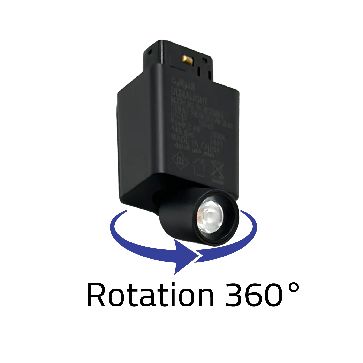 كشاف تراك لايت مغناطيسي (BM208) - إضاءة ليد 360° بتقنية Pop-Out للديكورات الداخلية – شريحة BRIDGELUX