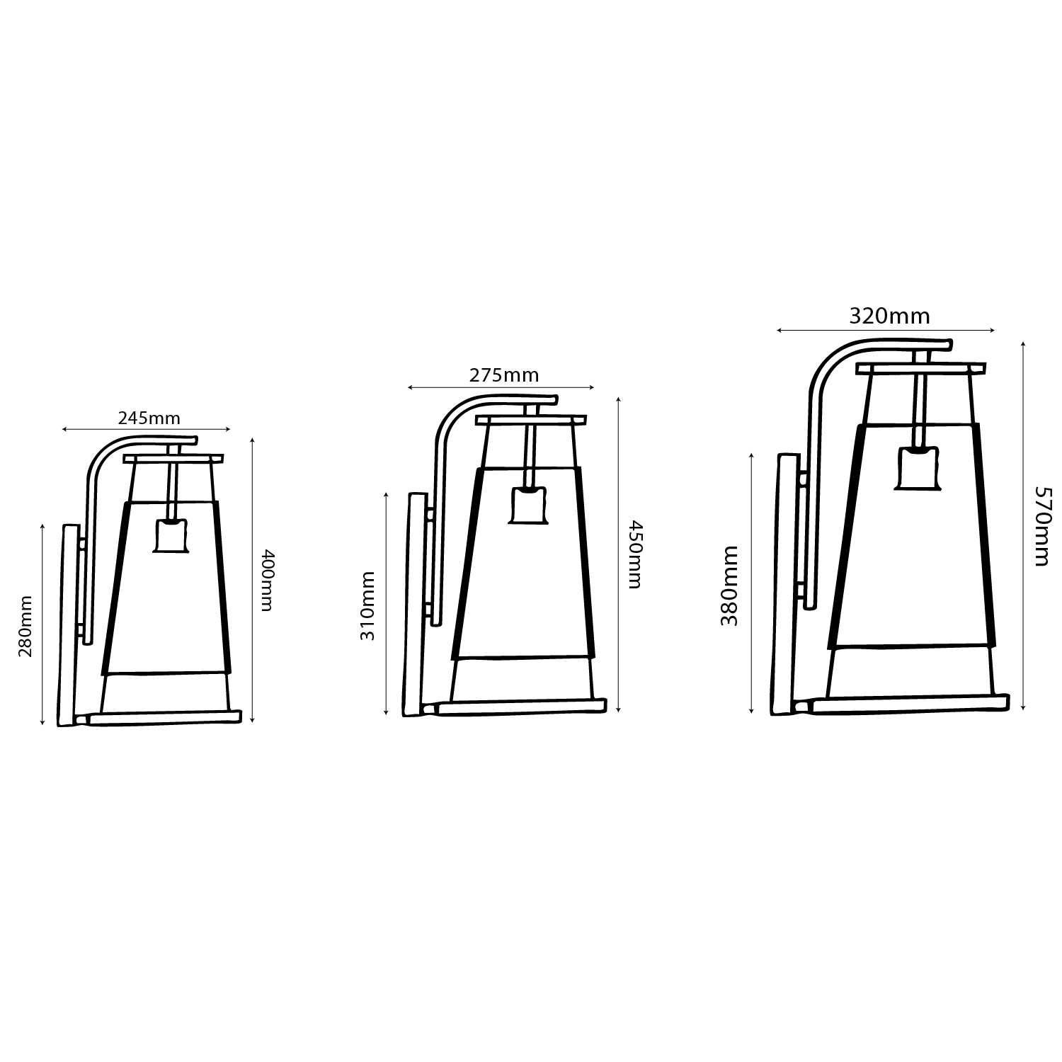 إنارة خارجية نحاسية فاخرة للحدائق والواجهات IP44 (3095)
