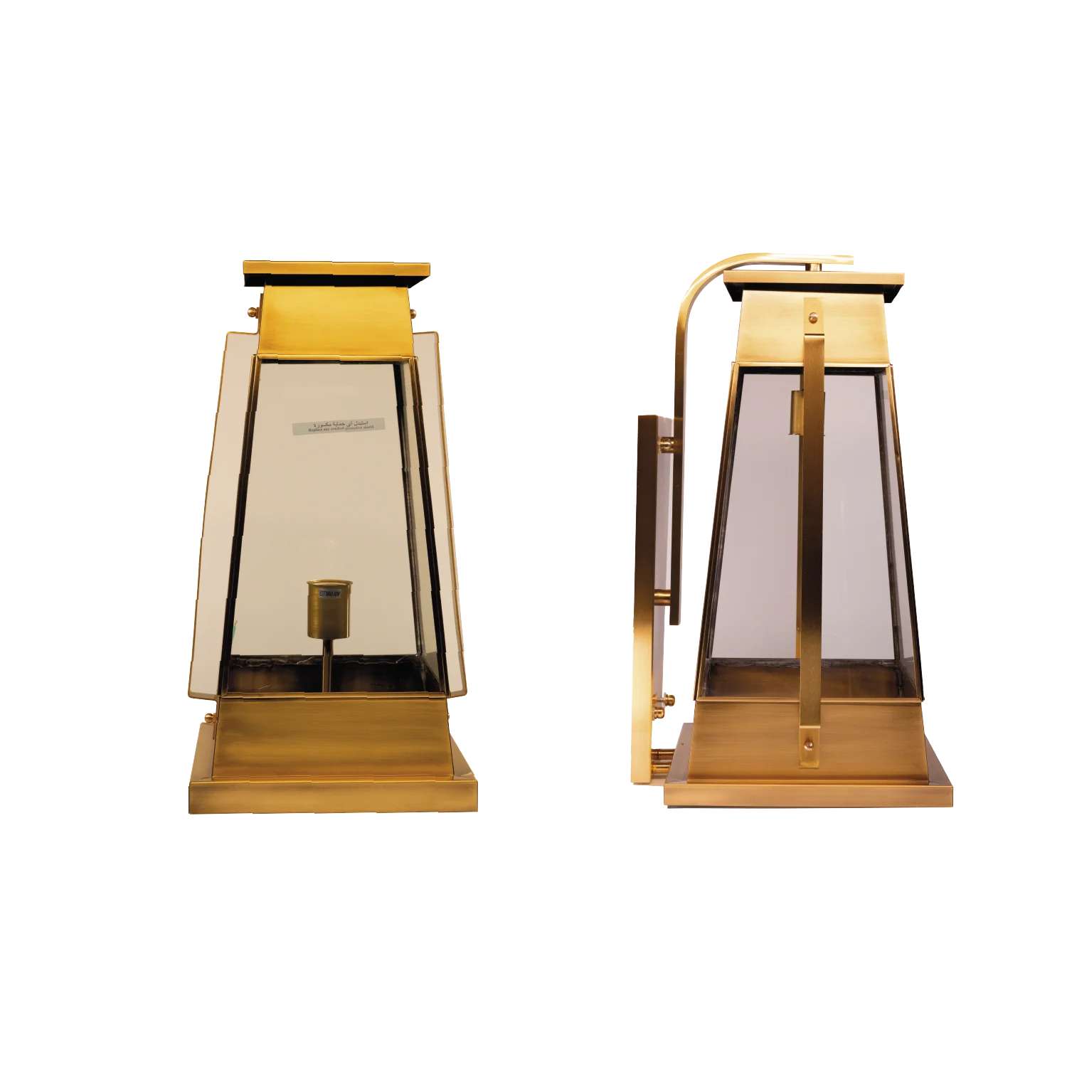 إنارة خارجية نحاسية فاخرة للحدائق والواجهات IP44 (3095)