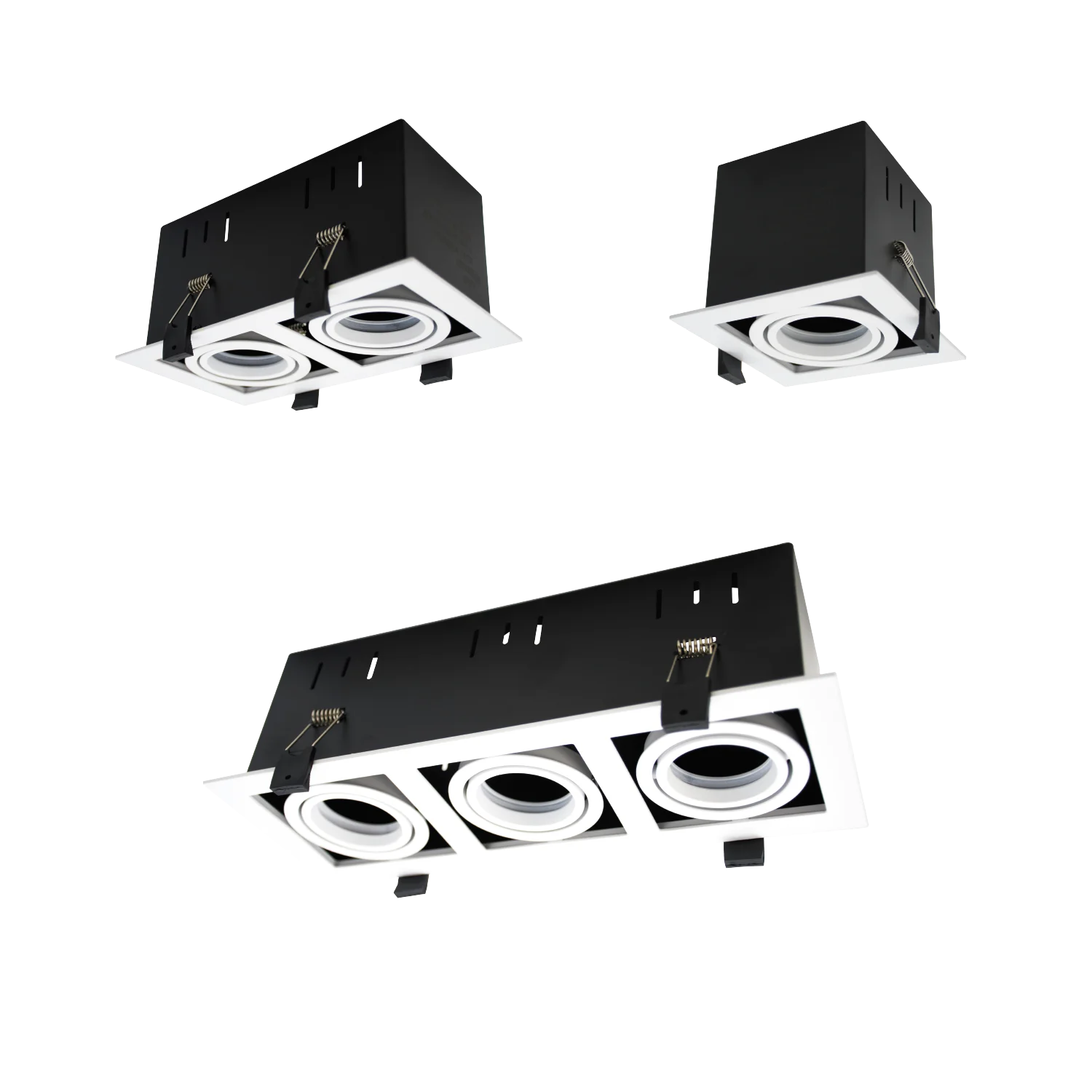 إطار سبوت لايت قابل للتوجيه من الترالايت – تصميم متحرك أنيق للإضاءة المركزة (BR6720)