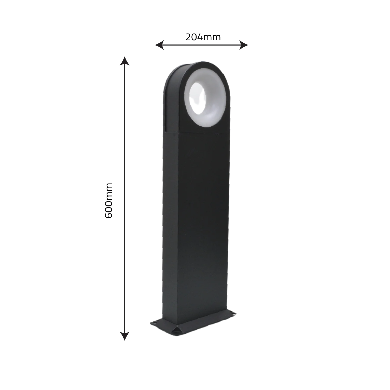 إنارة ممرات خارجية الترا لايت - برأس حلقي الشكل 12 واط IP54 (107Y-A)