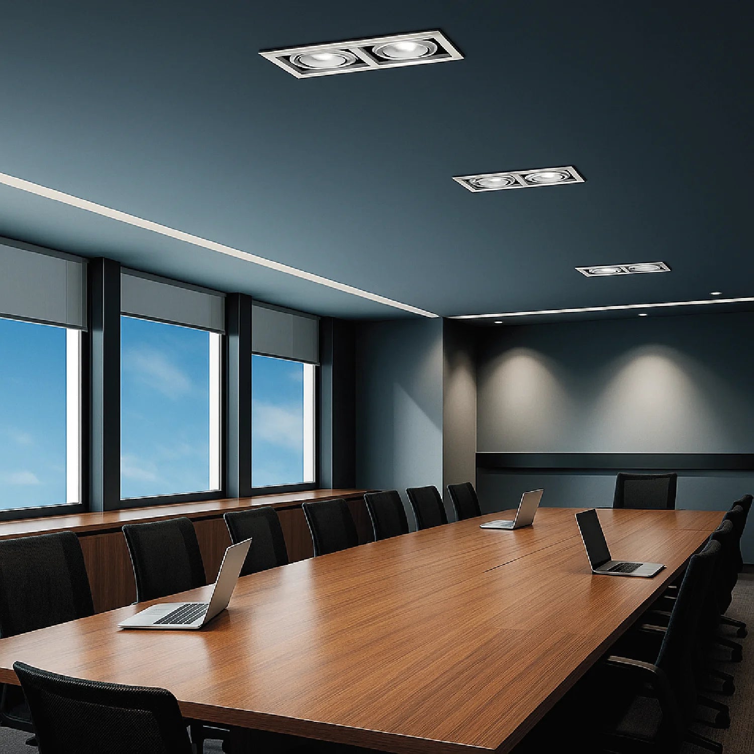 إطار سبوت لايت قابل للتوجيه من الترالايت – تصميم متحرك أنيق للإضاءة المركزة (BR6720)