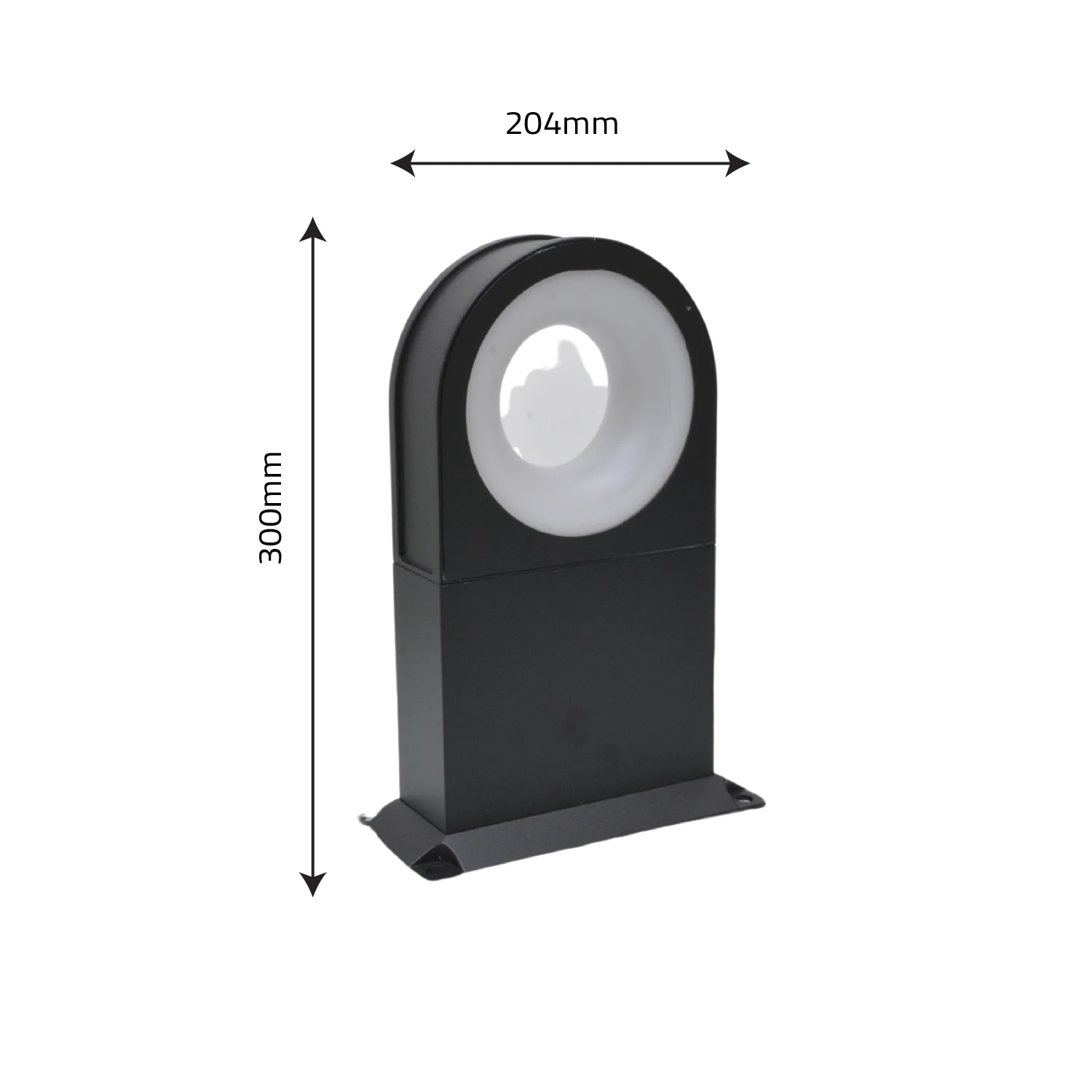 إنارة ممرات خارجية الترا لايت - برأس حلقي الشكل 12 واط IP54 (107Y-A)