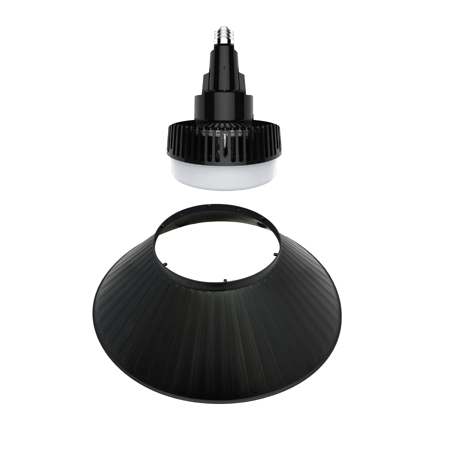 لمبة هاي باي ليد E40 من الترا لايت – إضاءة داخلية قوية فورية (UTL-NHL) 