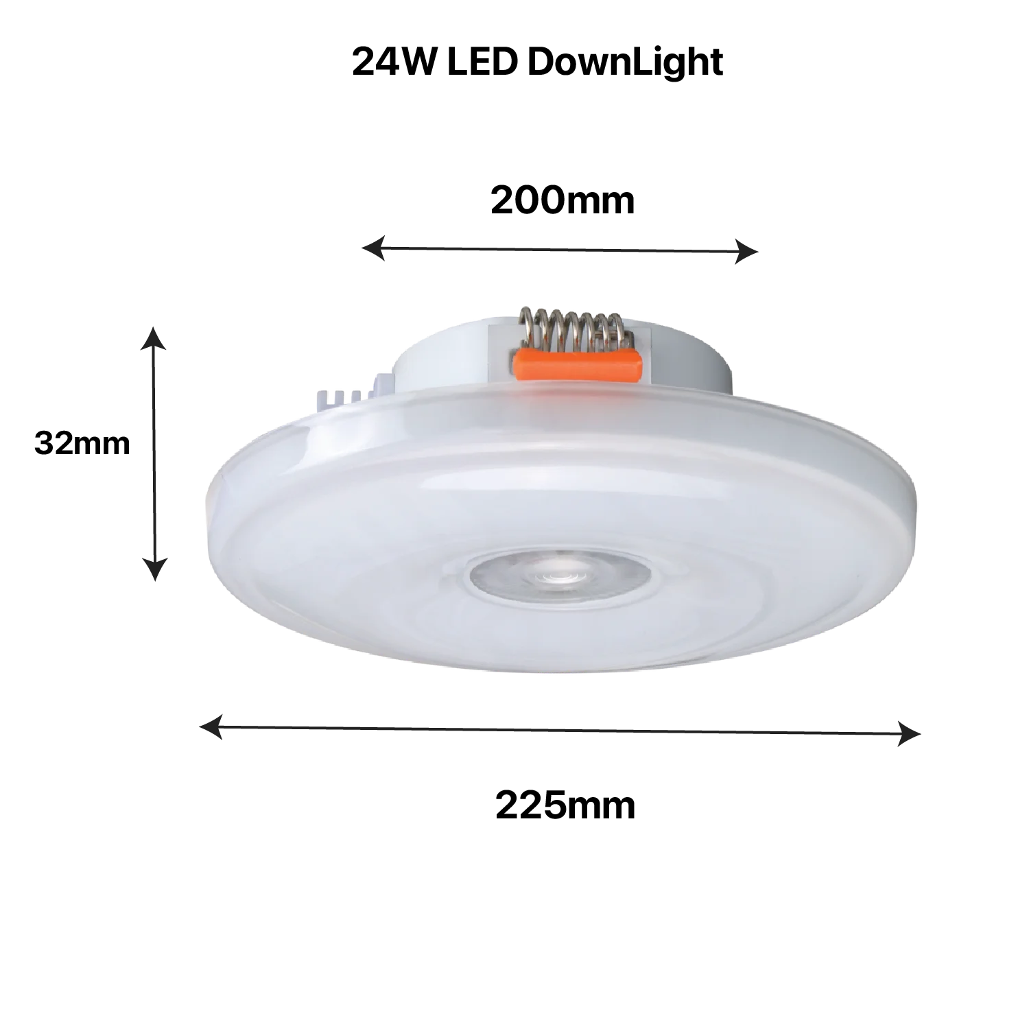 سبوت لايت ليد (RML-62G) – بقدرات 9/15/24 واط، إضاءة SMD + COB متعددة الأنماط